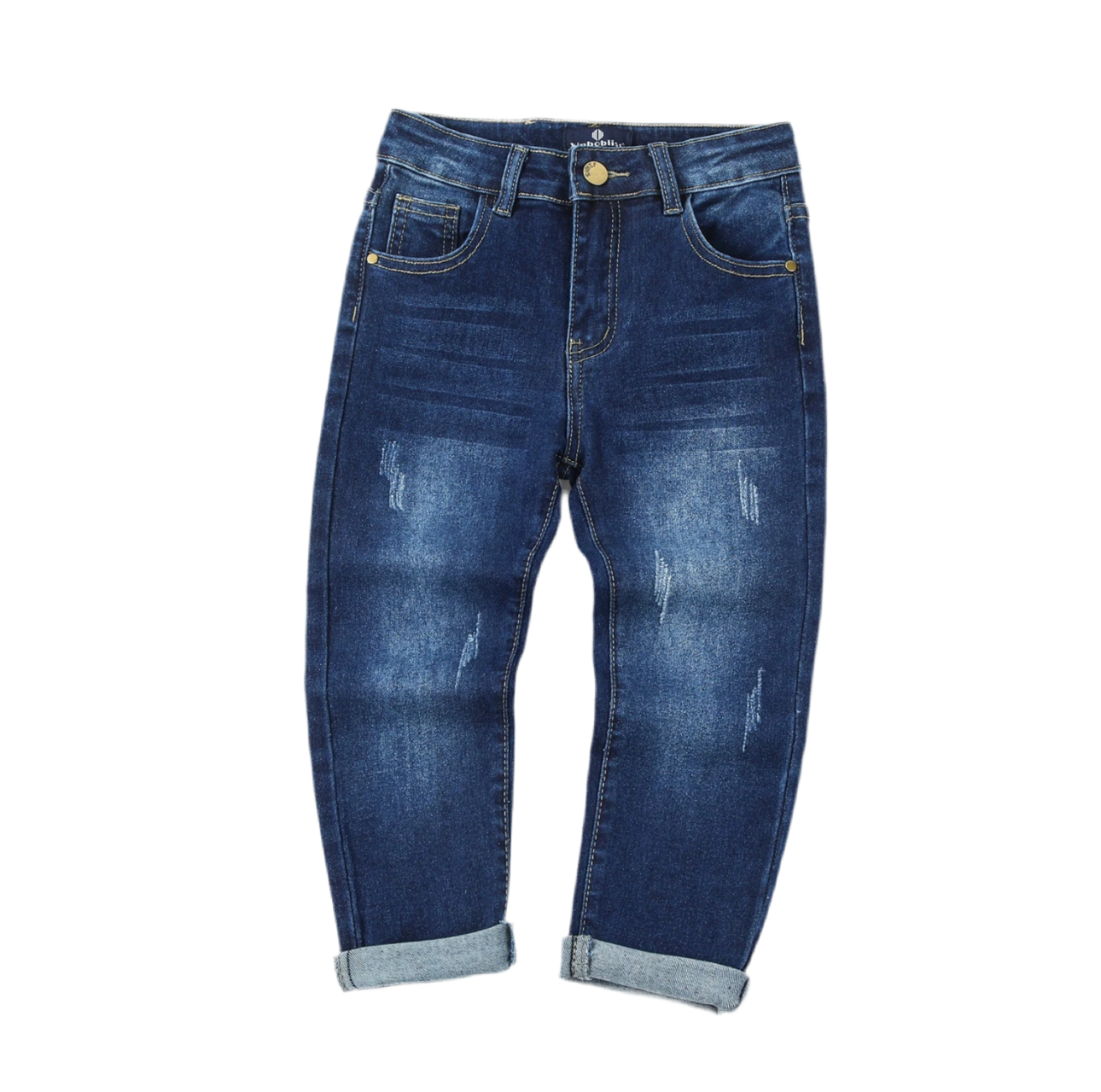 Boys Stretch Ripped Denim