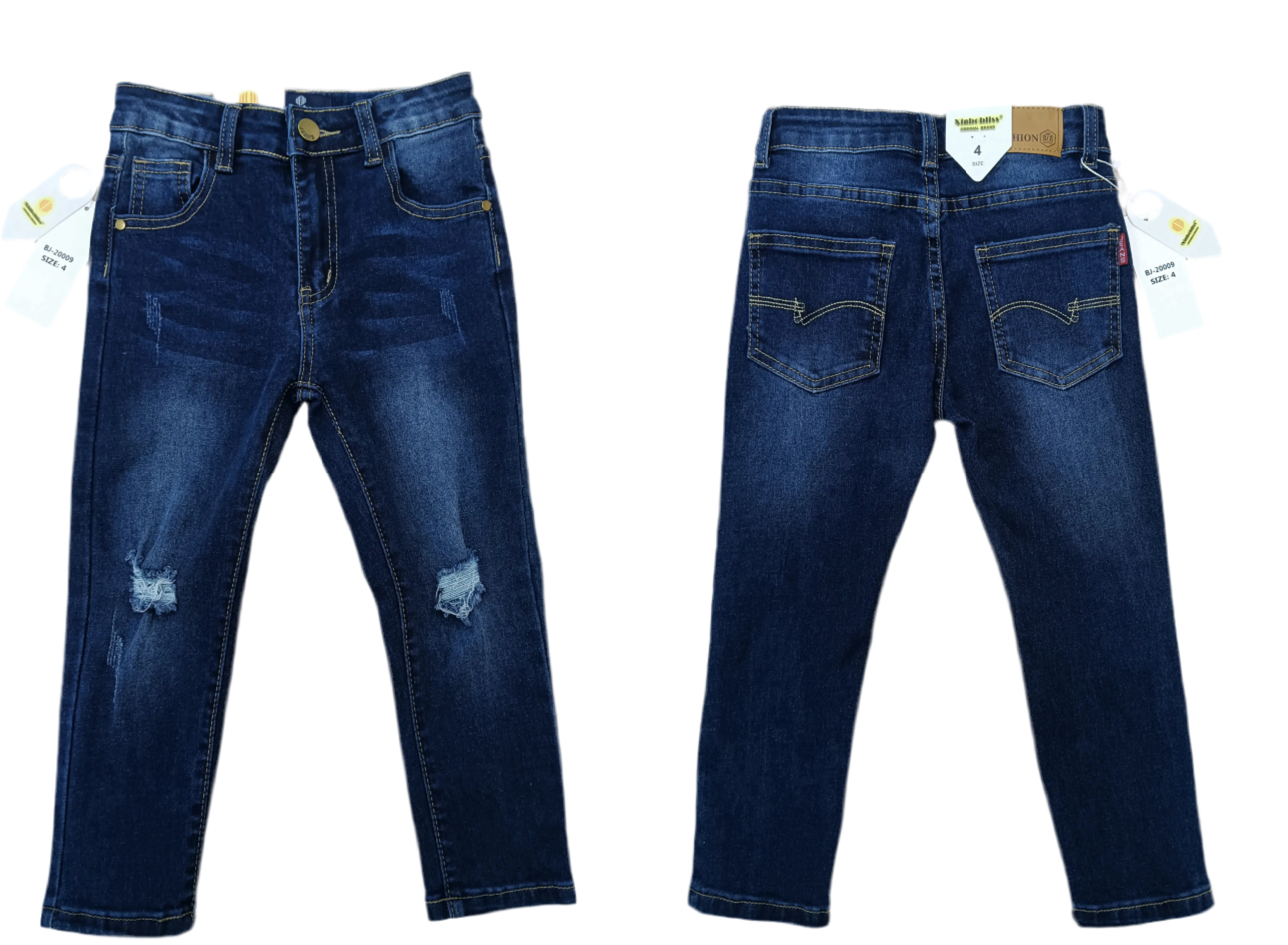 Boys Distressed Denim