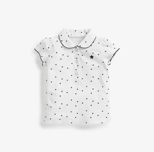 Star logo collar shirt